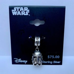 Disney limited edition storm trooper sterling silver (.925) charm bead